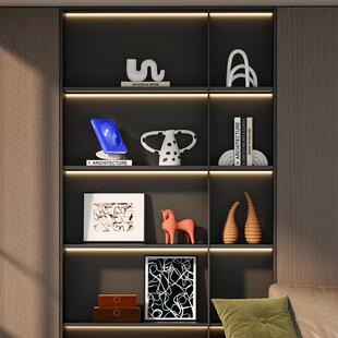 中古风感小众艺术装饰品样板间客厅书房电视柜壁龛开放格摆件