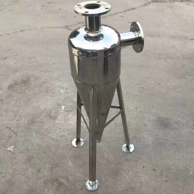 厂家直销旋流除砂器不锈钢立式除污器手动自动离心过滤器井水除砂