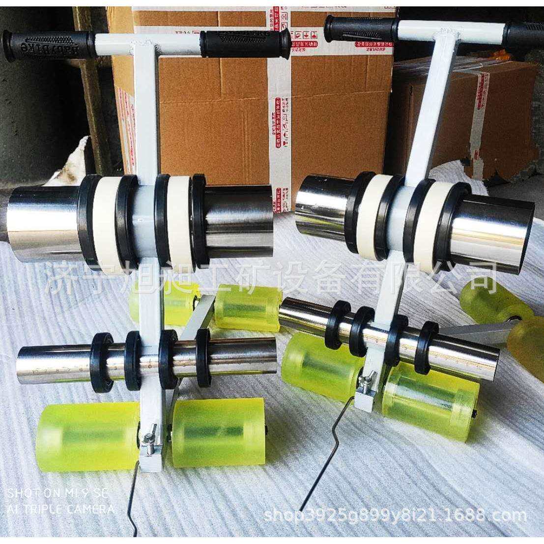 便携式手推美纹纸划线机 篮球场羽毛球场划线贴带机 胶带贴纸机