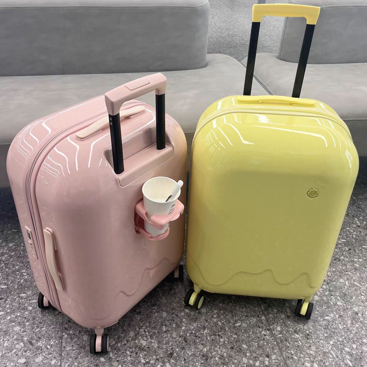 行李箱女ins多功能网红泡泡学生