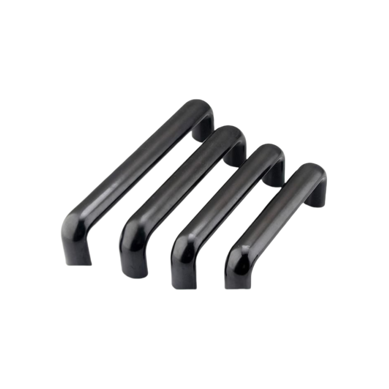 橡胶拉手UGFN40/53/70 门黑色把手XAE58-D10-L40/53/70-H32