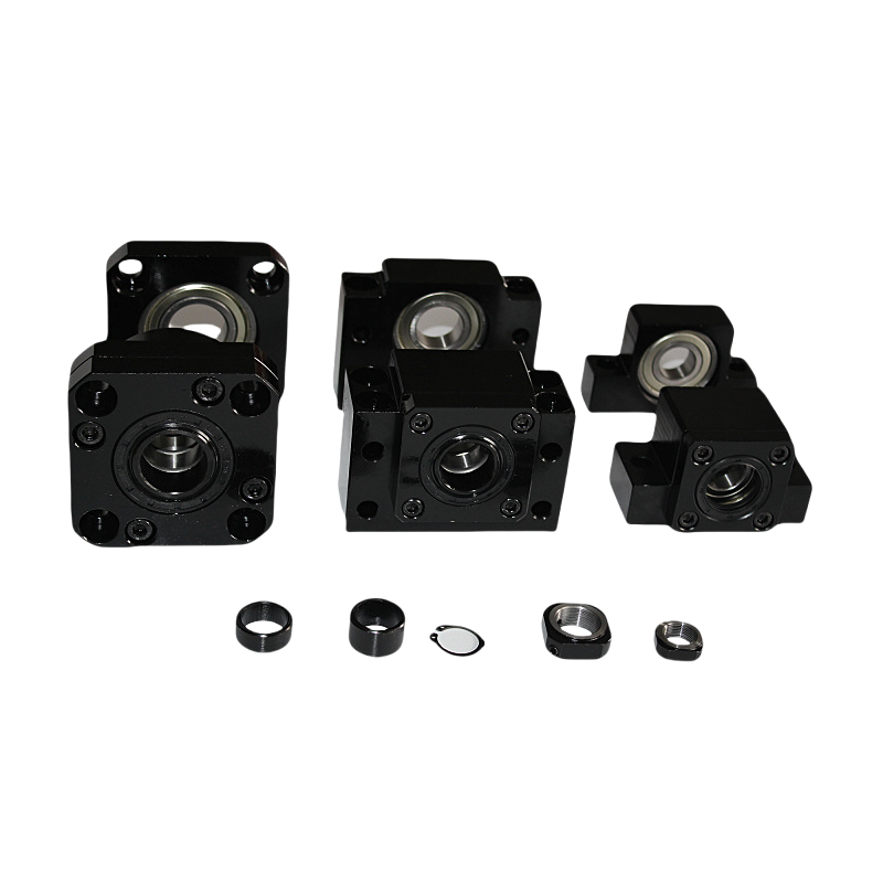 LEB41 LEC41 LEB51-6 8 10 12 15 20 25方形滚珠丝杠支座支架固定