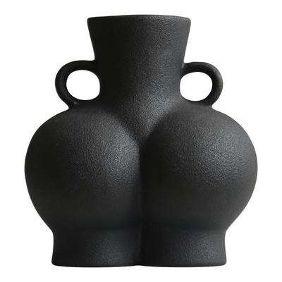 陶艺瓷花EDY瓶摆件纯ins风现代轻奢约简软装家居色装饰个性创意工