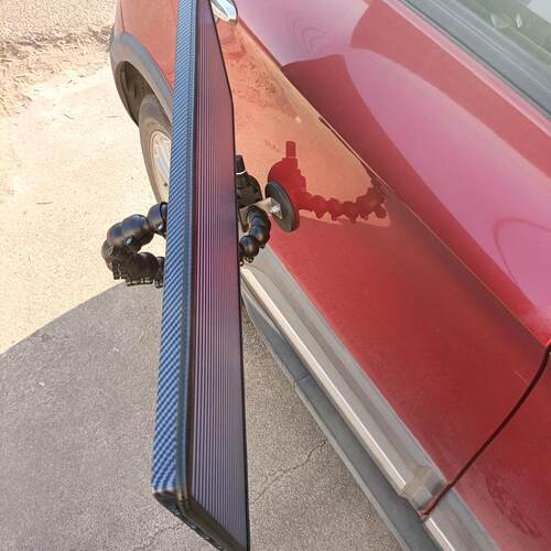 4条纹灯60cm2用磁铁吸盘支架汽车凹陷修复工具led检测灯凹坑整平