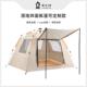 免户外野营帐篷双人搭建速开露自动便携式 层折营叠单HOM帐篷