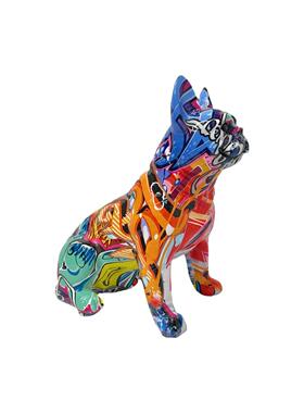 新款20250108趴狗件家居客雕像厅玄关装饰脂品创意摆桌面树工艺品