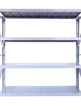 物展示置物铁架中型白色货架30架0kg仓库货架子重型仓储货架货架