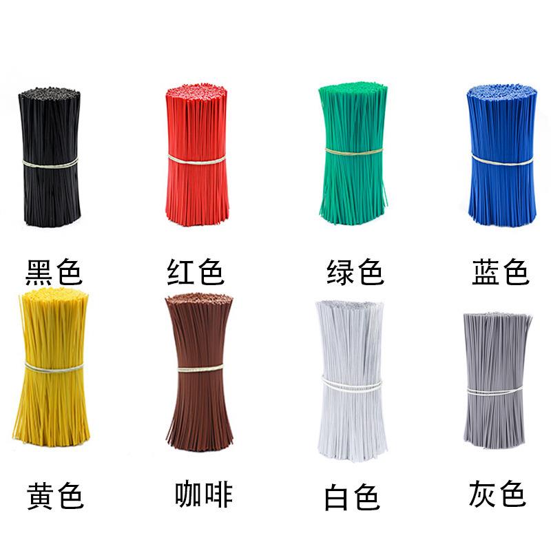 厂家条应一供次性软铁丝扎带包塑芯扎无品牌/丝多规格藤铁固定扎图片