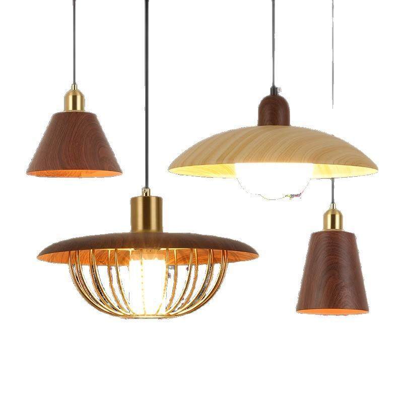 复古侘寂风餐饮吧台卧室床装头饭饰灯具桃日式黑胡82352木餐厅店,家装灯饰光源,智能吊灯,淘宝优惠券,粉丝福利购,淘宝优惠卷