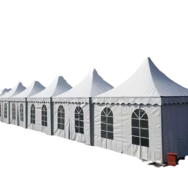 外欧式尖顶帐篷展仓销储会车礼展活户动帐RRJ篷大型婚婚庆大篷房