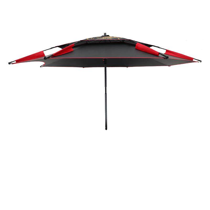 厂家钓鱼伞户胶外2.伞48888米2.米万向黑防雨晒折叠垂钓2台钓伞