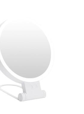 LED妆镜1X化/10X合750一灯充电可壁二挂带台式折叠双面镜