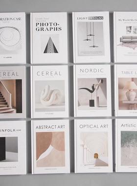 27CM样板房装饰真书 可翻页道具书饰品 简约现代家居酒店书柜摆件