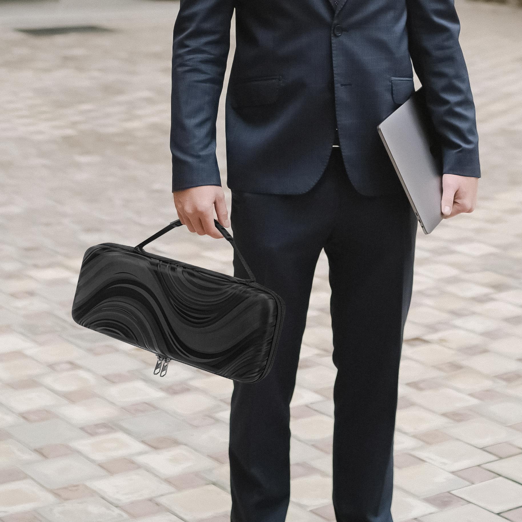 Geekria适用狼蛛F3261 60% 61键机械键盘包保护套整理袋键盘硬包