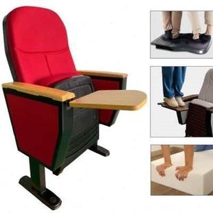 定制礼堂大会议室连排椅阶梯教室座椅 带扶手软包报告厅礼堂椅议