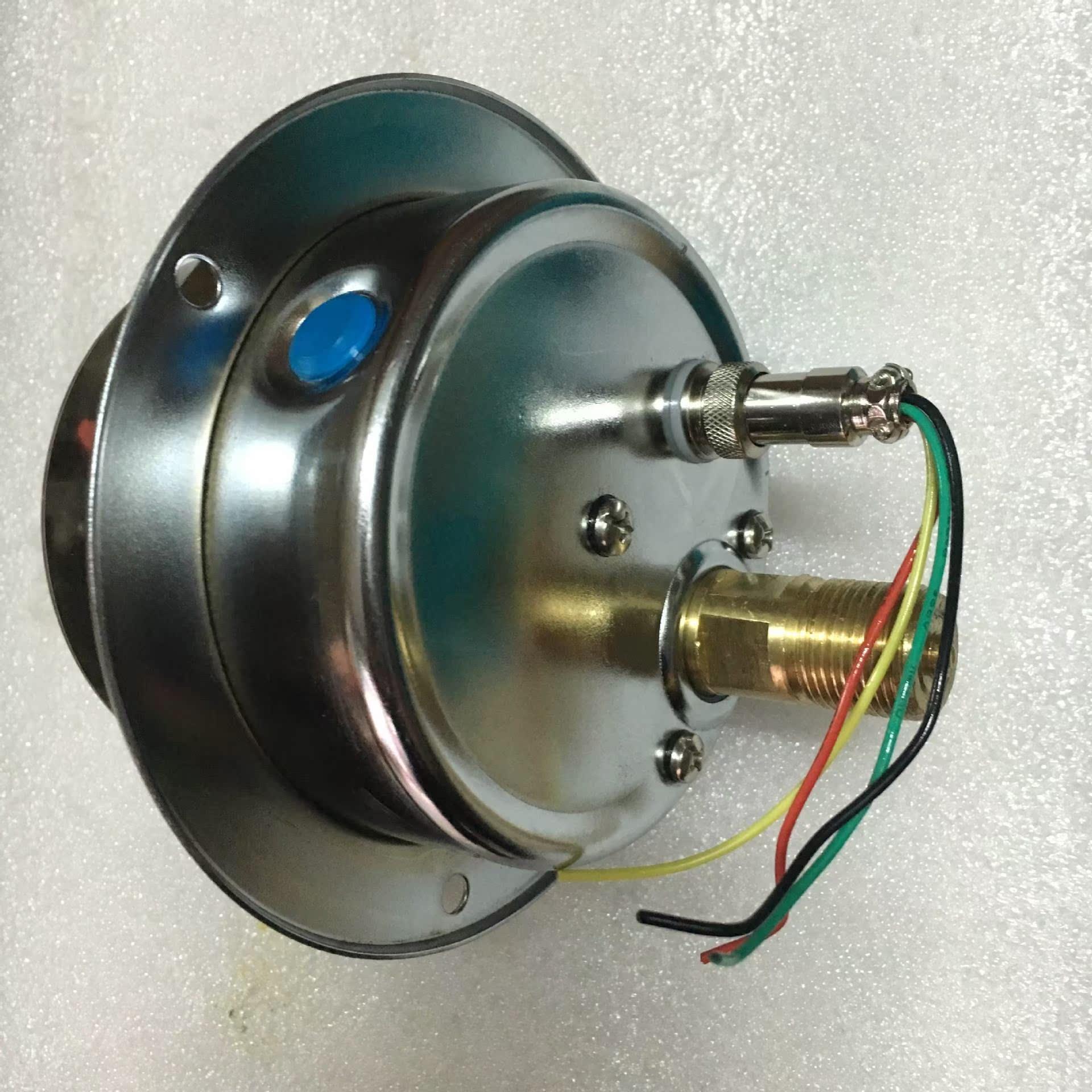 轴向带边24V耐震电接点压力表 耐震磁敏电接点表YNMC100ZT