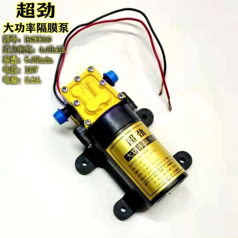 鑫超劲电b动喷雾器水泵电机DP521水泵电机农用打药机水泵配件12V2