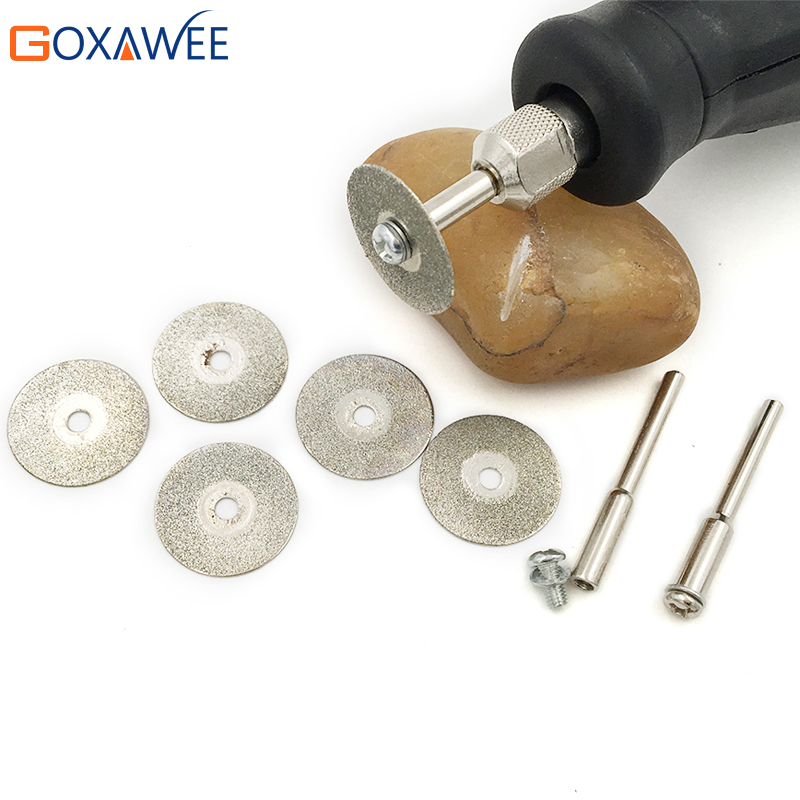 金刚砂切割片玉石翡翠去皮磨片金刚石锯片电磨配件手机屏幕小切片