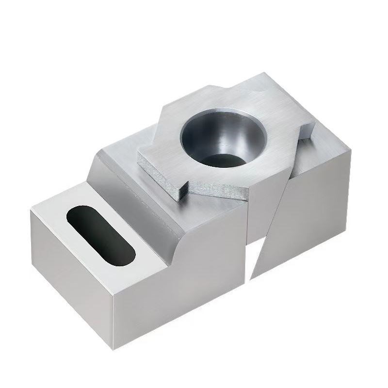 单边OK夹具cnc重切削精密多功能并列平口虎钳侧面单边固定夹紧块