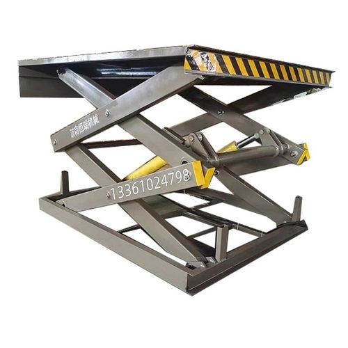 固定式升降机 2/3吨5米6米地坑式卸货平台 电动液压剪叉式升降台