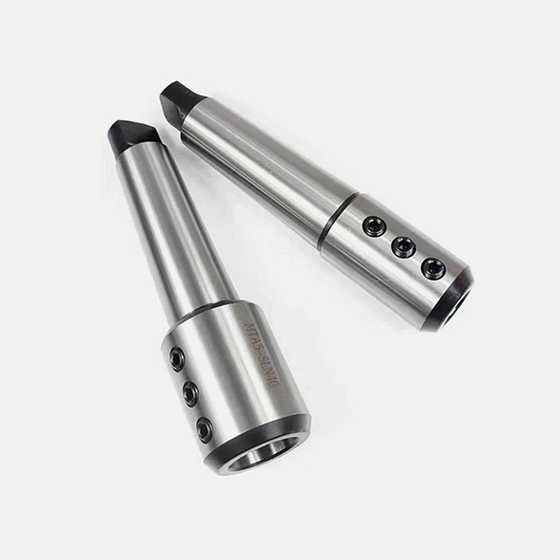 U钻快速钻莫氏侧固式刀柄扁尾MTA3/4/5-SLN20/25/32V/40车床台钻