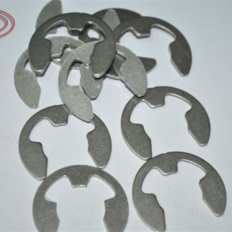 304不锈钢开口挡圈GB896E型卡簧 卡扣卡环M1.2/1.5/2345678910