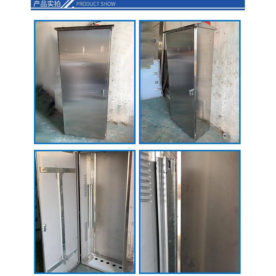 内外玻璃双门箱水表箱不锈钢户外防雨箱路灯箱双层门箱配电箱