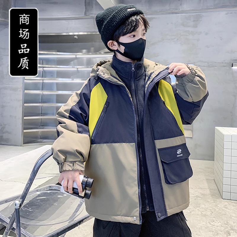 童装男童冬装外套2025新款