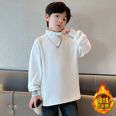打底衫帅气儿童保暖内搭衣服