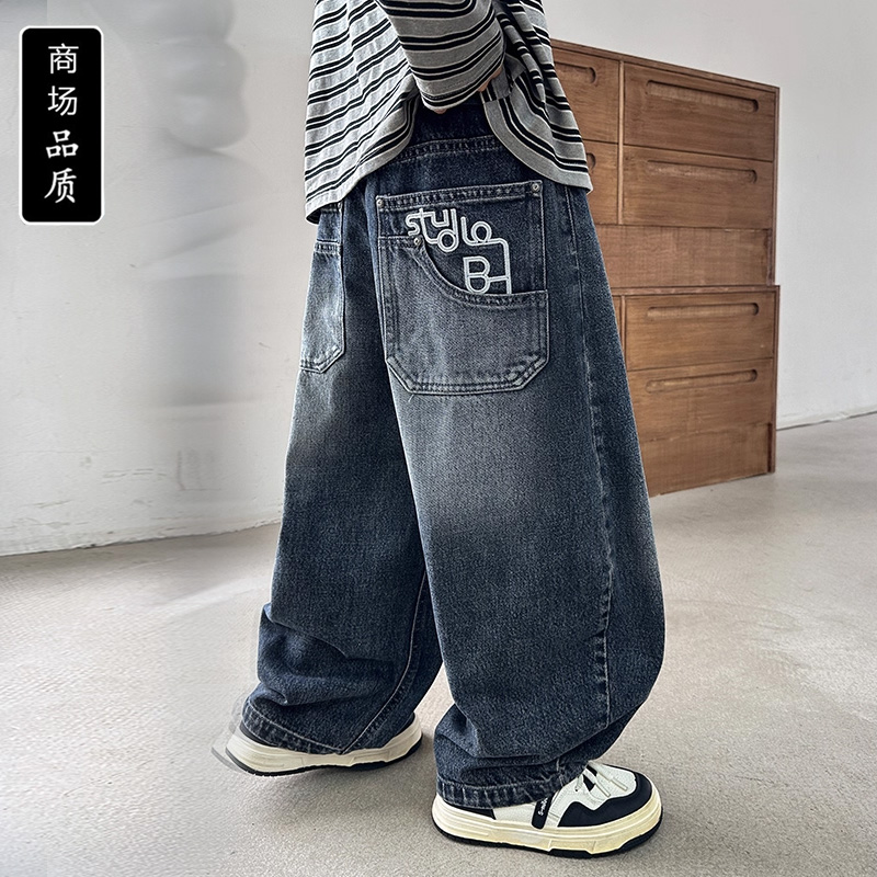 儿童装男童秋装裤子2025
