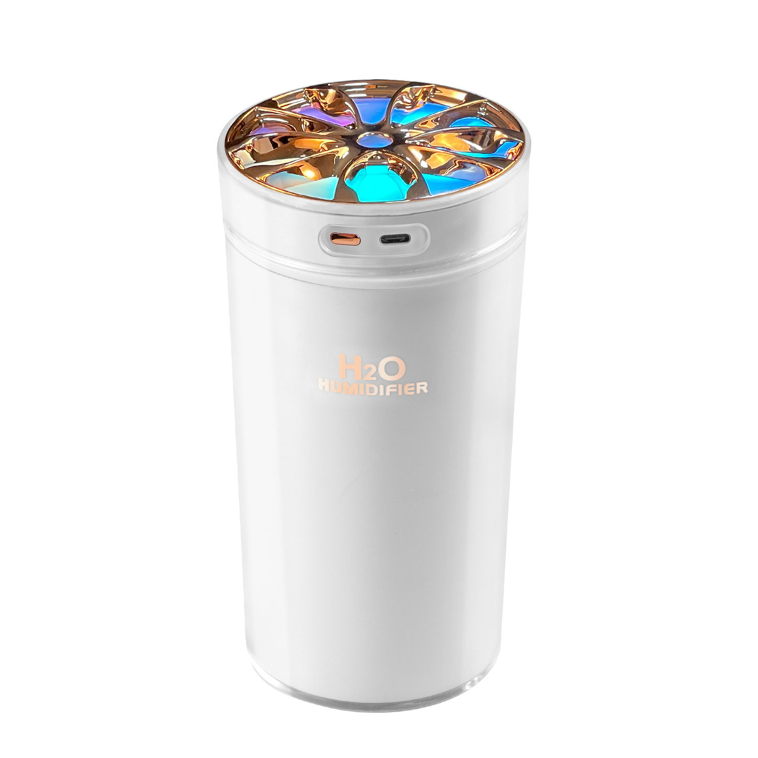 七彩氛围灯加湿器家用办公静音大喷雾车载香薰机加湿器