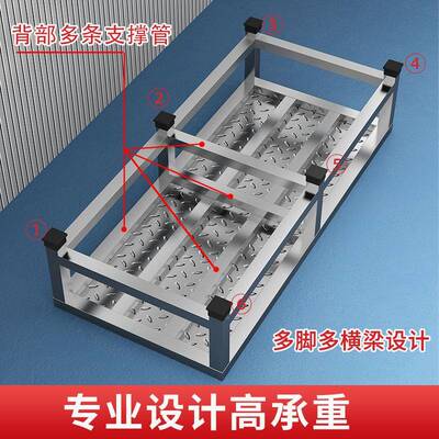 不锈钢防滑凳脚踏凳单层双层工用加厚垫脚踏步VHK梯踏踩板家架业