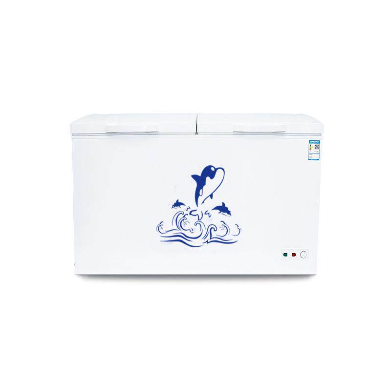 晟朗柜商用大容量冷冻冷大藏超卧式YOM单冰温双温铜管速冻冰超市