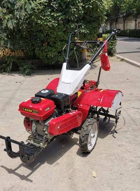 小耕型直连四驱微机多36918旋功能自走汽油耕机12马力田园翻地机