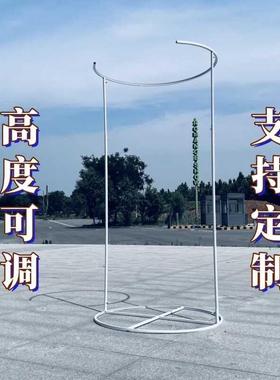 婚庆铁摆艺口圆环黑色线帘架AL100727子求婚开布置背景装饰道具件