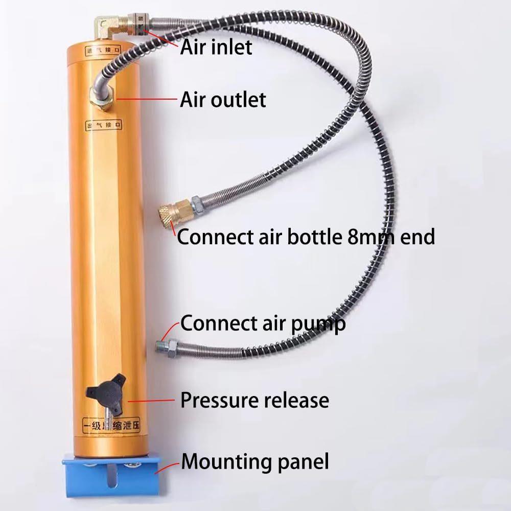 跨境PC器P空油气压缩机KQ50-350油水分离0Mpa高压空气过滤器3外部