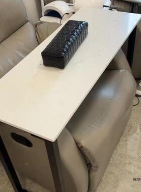 黑色移动美QZM甲发2025新款网红影院式可单人跨沙美甲台折叠桌升