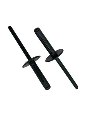 黑色大帽灯笼23289抽芯铆钉铝灯笼帽黑色铆拉铆钉灯笼大大帽抽芯