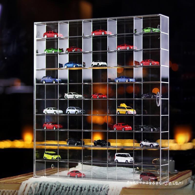 玩具车车模示架亚克展力模型收架多收纳盒陈列柜小NKY汽展纳示柜