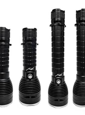 跨境新款高亮远P70强潜水手IXC电筒L光射ED户外潜明水赶海照潜水