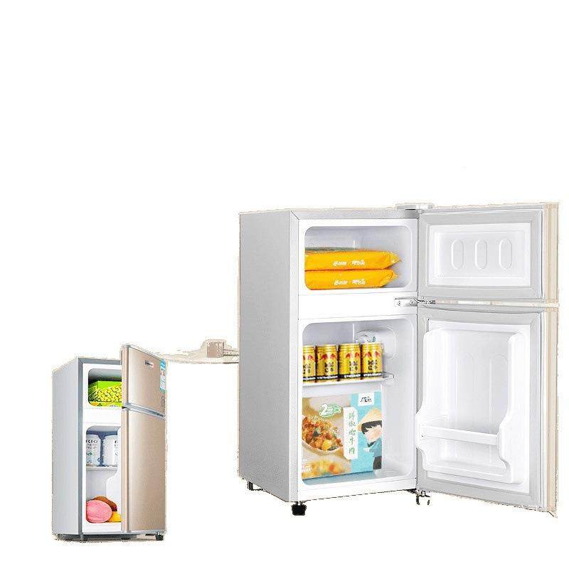 效小冰二人用箱家用小型出能炫詹1001租房宿舍用迷电你双门冰箱