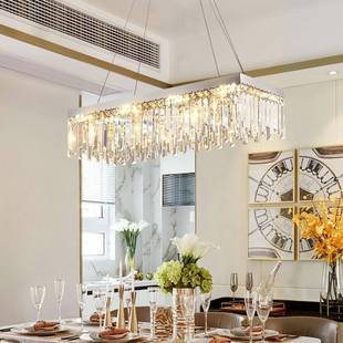 客厅厅吸顶间灯卧室餐房轻奢水晶灯吊灯简约家用大厅MKJ高端大气