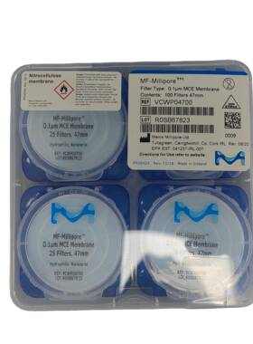 010μmVCWP0470滤膜M0illipore混合纤维素酯滤膜VCWP470/025.00