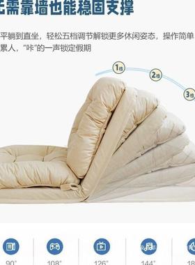 懒人沙发可躺可睡榻榻折米叠沙床两发用台休72151闲小阳沙发飘窗