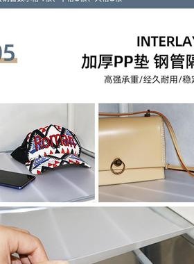 简易加布衣柜用卧室JMH96433结合实耐用家加粗厚金钢架组装金属经