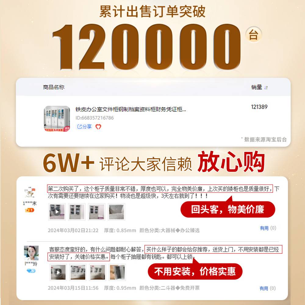 铁皮办公室文件柜钢制档案资料柜财务凭证柜带锁抽屉矮柜储物书柜