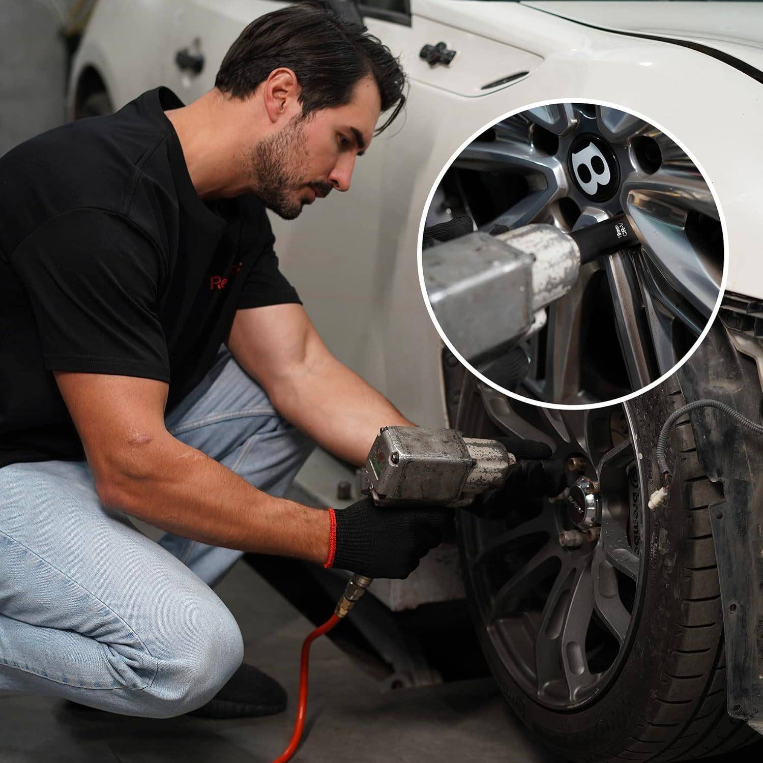 套跨境销5气0pc动组套FEU套筒快速热扳手汽修维修工具装多功能