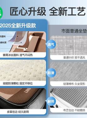 汽坐垫夏季透气防28071滑四季通用单片可爱车内车座椅垫套车载排