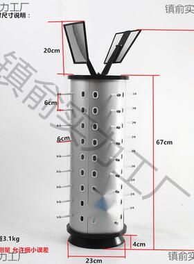 眼用镜架子落地展示架旋转摆设太3Njx8ify镜柜台化妆阳镜镜子陈列
