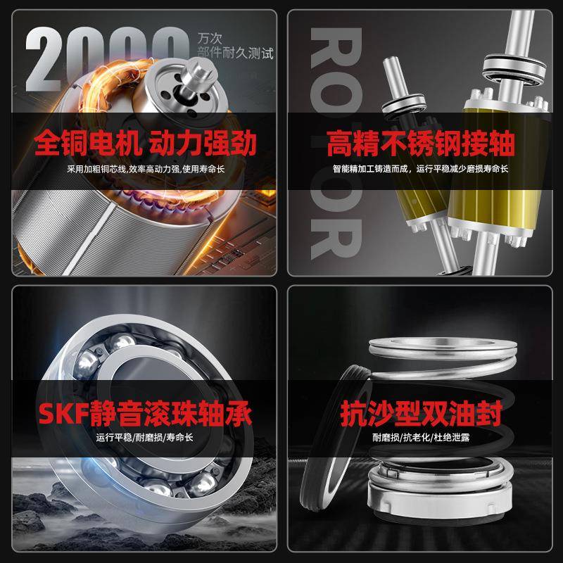 人1民水泵380污v三相排污泵抽粪FZC泥浆.5kw潜污3千瓦大口径2泵20